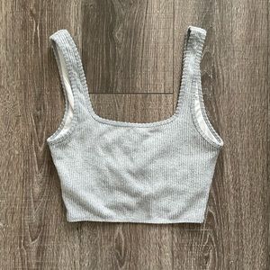 Abercrombie Ribbed Crop Top